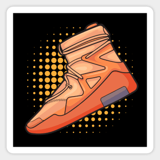 Air FOG 1 Orange Pulse Sneaker Magnet